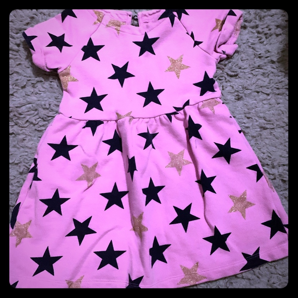Purple star dress